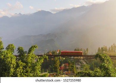 Train Sapa Town To Fansipan Cable Car