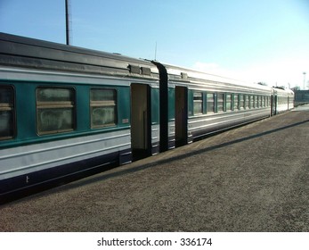 train in the train station