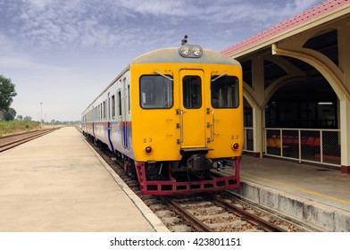 Train at Station.