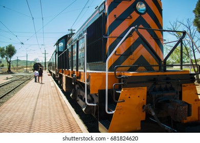Train at the station