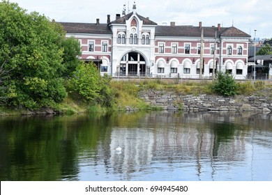 The Train Station In Hamar, Norway