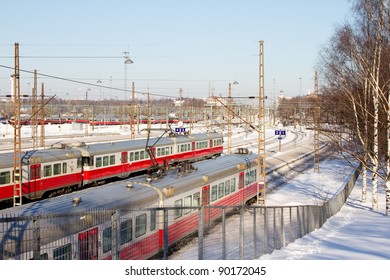 Train Station, Helsinki, Finland.