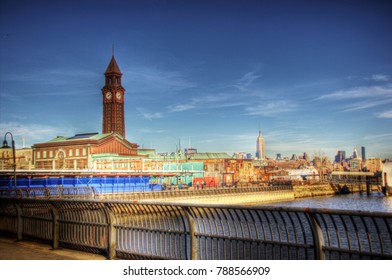 A Train Station In Hoboken, NJ