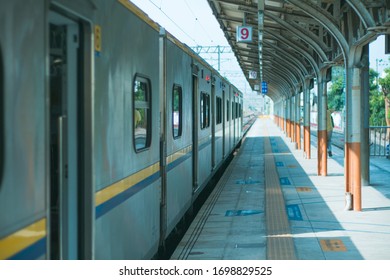 Train Station Platform In Taiwan