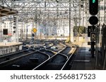 train station, Santiago de Compostela, province of La Coruña, Galicia,