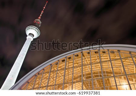 Similar – Image, Stock Photo // Berlin Berlin TV Tower