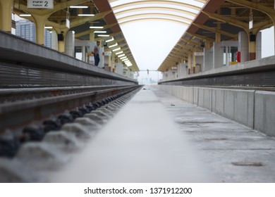 Train station without work