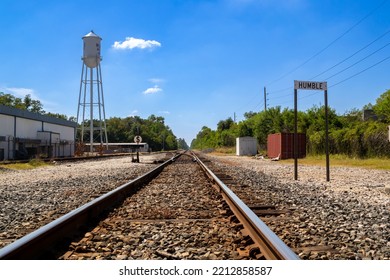 Train Stop In Humble, Texas.