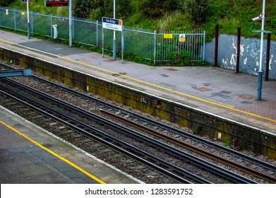 Train Track At Kew Bridge