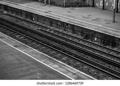 Train Track At Kew Bridge