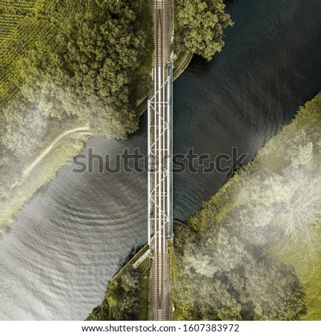 Similar – Image, Stock Photo bridge Environment Water