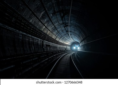 Train In The Tunnel