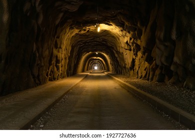 Train tunnel in Oropesa, Spain