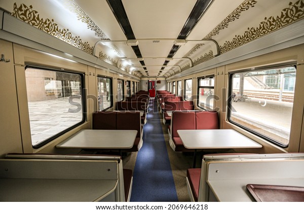 Train Wagon, Train Wagon Interior View, Food\
Wagon. 05 January 2016,\
Turkey.