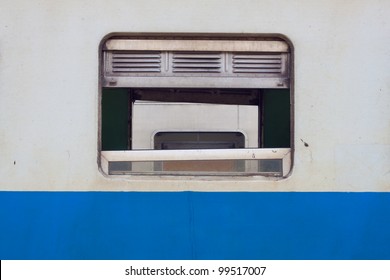 train windows open