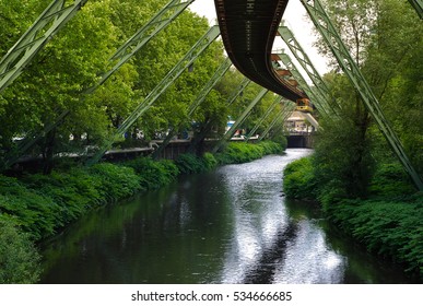 A Train In Wuppertal