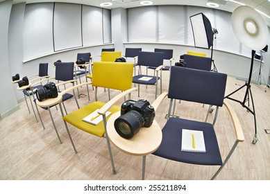 Training Class In Modern Photography School