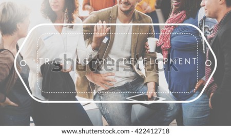 Training Development Improve Skills Study Concept