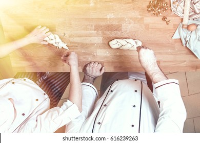 Training on bread baking, master class from the cook.
