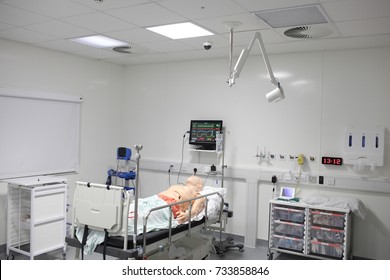 Training Room To Practice Life Support Skills.
