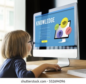 Training Study Knowledge E-learning Concept