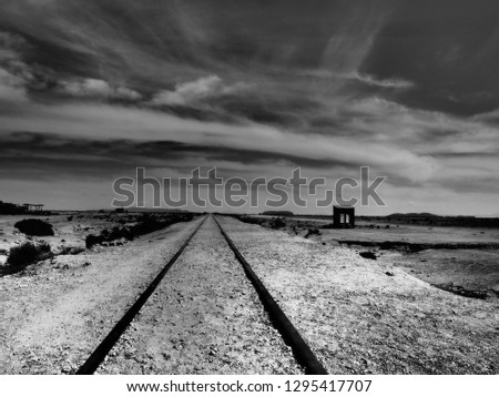 Image, Stock Photo Long Way Home