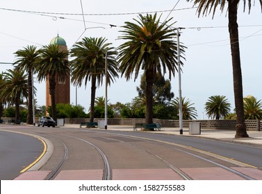 Tram Tracks St Kilda, Melbourne, Australia