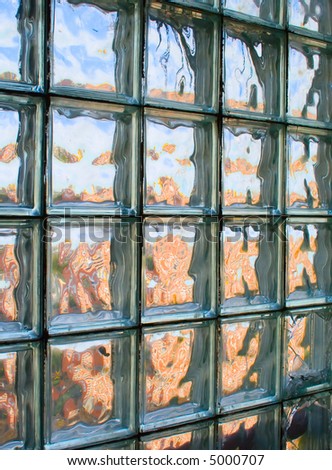 tranlucent glass wall