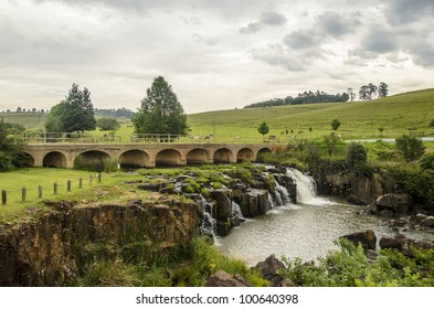 Tranquil landscape in KZN Midlands in South Africa - Shutterstock ID 100640398
