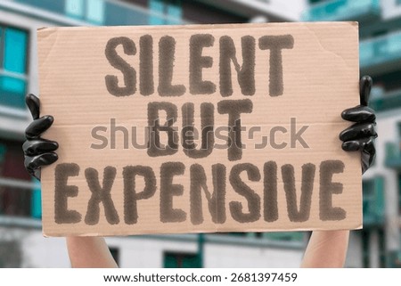 “Silent But Expensive” Tranquil mornings hide mounting bills. SILENCE. EXPENSE. BILL. COST. VILLAGE. TRUTH. LIFE.
