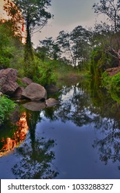 Tranquil,Refreshing Rock Pools On The Hiking Trail On The Way To The Majestic Emma Gorge Waterfall, Emma Gorge Resort, Gibb River Road, Kununurra, Western Australia