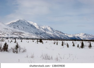 The Trans-Alaska Pipeline System In Interior, Alaska