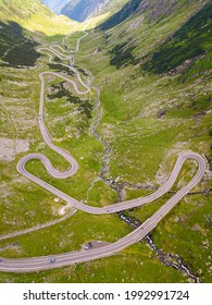 Transfagarasan Mountain Winding Road, Romanian Carpathians