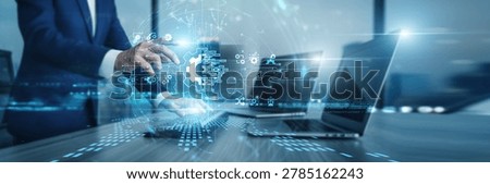 Transformation working on computer systems to modernize legacy infrastructure. Digital evolution drives efficiency while reshaping organizational culture for the future.