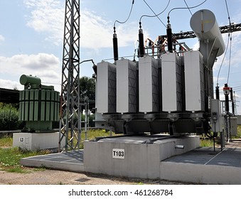 Transformers Reactors Substation Stock Photo 461268784 