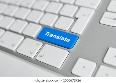 Translate Word On Computer Keyboard Button