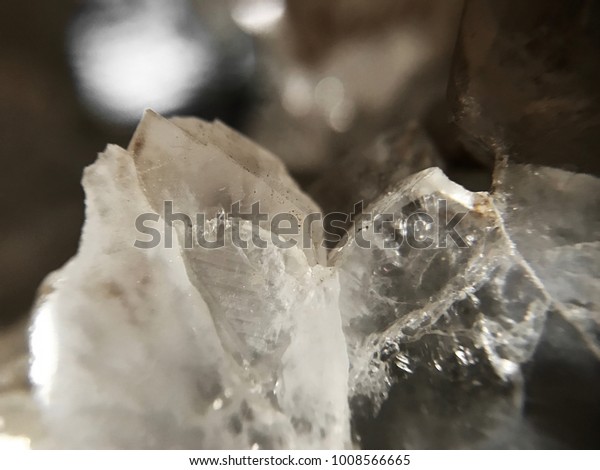 Translucent Geode Gemstone Closeup Stock Photo (Edit Now) 1008566665