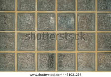 Translucent glass blackball backdrop.