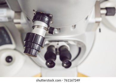 Transmission Electron Microscope In A Scientific Laboratory.