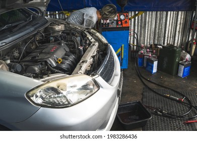 A Transmission Flush Service Is A Process In Which The Fluid In An Automatic Transmission Is Flushed Out Of The Transmission By Flushing Machine And Replaced With New Automatic Transmission Fluid .