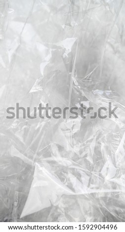 A transparency plasic foil background
