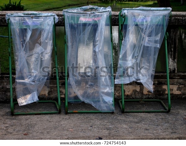 large transparent plastic bags