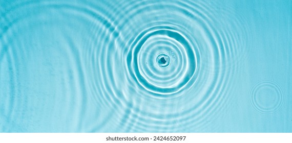 Transparent blue clear water surface texture with ripples Circles and waves on blue water in sunlight Cosmetic moisturizer micellar toner emulsion - Powered by Shutterstock