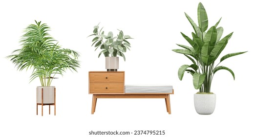 Transparent Botanical Illustrations Nature's Beauty Without Backgrounds, 3D rendering, for illustration, digital composition and architecture visualization - Powered by Shutterstock