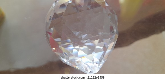 The Transparent Diamond Tear Drop