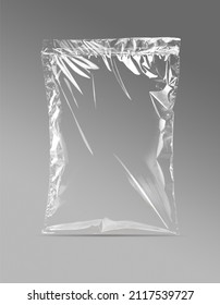 transparent plastic bags for branding, various sizes  - Shutterstock ID 2117539727