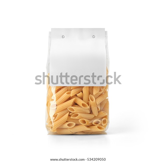 Bolsa De Pasta De Plastico Transparente Foto De Stock Editar Ahora