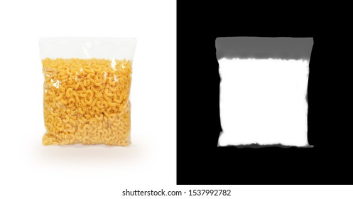 Transparent Plastic Pasta Bag 