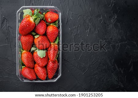 Similar – Foto Bild Pick juicy red strawberries