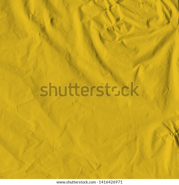 yellow plastic wrap